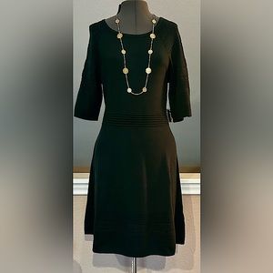 NWT Jessica Howard Women's Sweater Dress in Hunter Green.  Size Large
